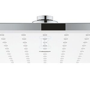 Rainshower Mono 310 Cube Prysznic górny, jednostrumieniowy, chrom, biała tarcza natrysku, ogranicznik przepływu 9,5 l/min 26568LS0
