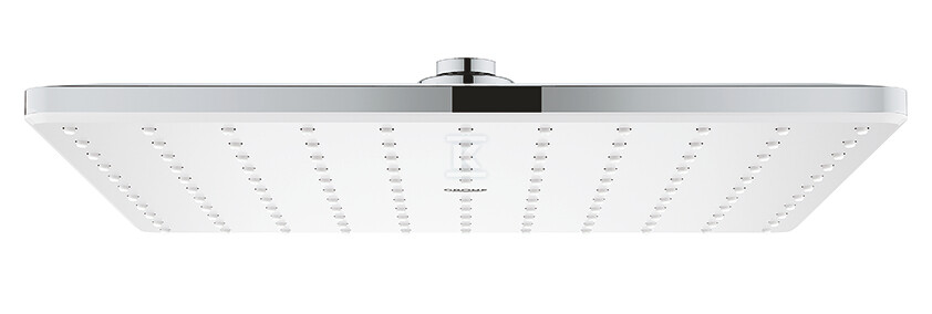 Rainshower Mono 310 Cube Prysznic górny, jednostrumieniowy, chrom, biała tarcza natrysku, ogranicznik przepływu 9,5 l/min 26568LS0 - obrazek 1