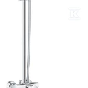 System prysznicowy Tempesta System 250 Cube z jednouchwytową baterią ścienną, chrom, ceramiczna głowica 46 mm, w zestawie: deszczownica jednostrumieniowa, ramię prysznica 390 mm słuchawka prysznicowa 2 strumienie, bateria prysznicowa, regulowany uchwyt prysznica, wąż prysznicowy 1750 mm 26692001 System prysznicowy Tempesta System 250 Cube z jednouchwytową baterią ścienną, chrom, ceramiczna głowica 46 mm, w zestawie: deszczownica jednostrumieniowa, ramię prysznica 390 mm słuchawka prysznicowa 2 strumienie, bateria prysznicowa, regulowany uchwyt prysznica, wąż prysznicowy 1750 mm 26692001
