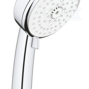 Słuchawka prysznicowa Tempesta Cosmopolitan 100 4 strumienie, ogranicznik przepływu 9,5 l/min chrom 27575002 Słuchawka prysznicowa Tempesta Cosmopolitan 100 4 strumienie, ogranicznik przepływu 9,5 l/min chrom 27575002