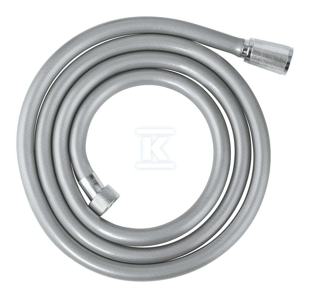 Rotaflex Wąż prysznicowy, chrom, 1750 mm, z funkcją TwistStop, wytrzymałość na rozciąganie 500 N, odporność na temperaturę do 70°C 28410002 - obrazek 1