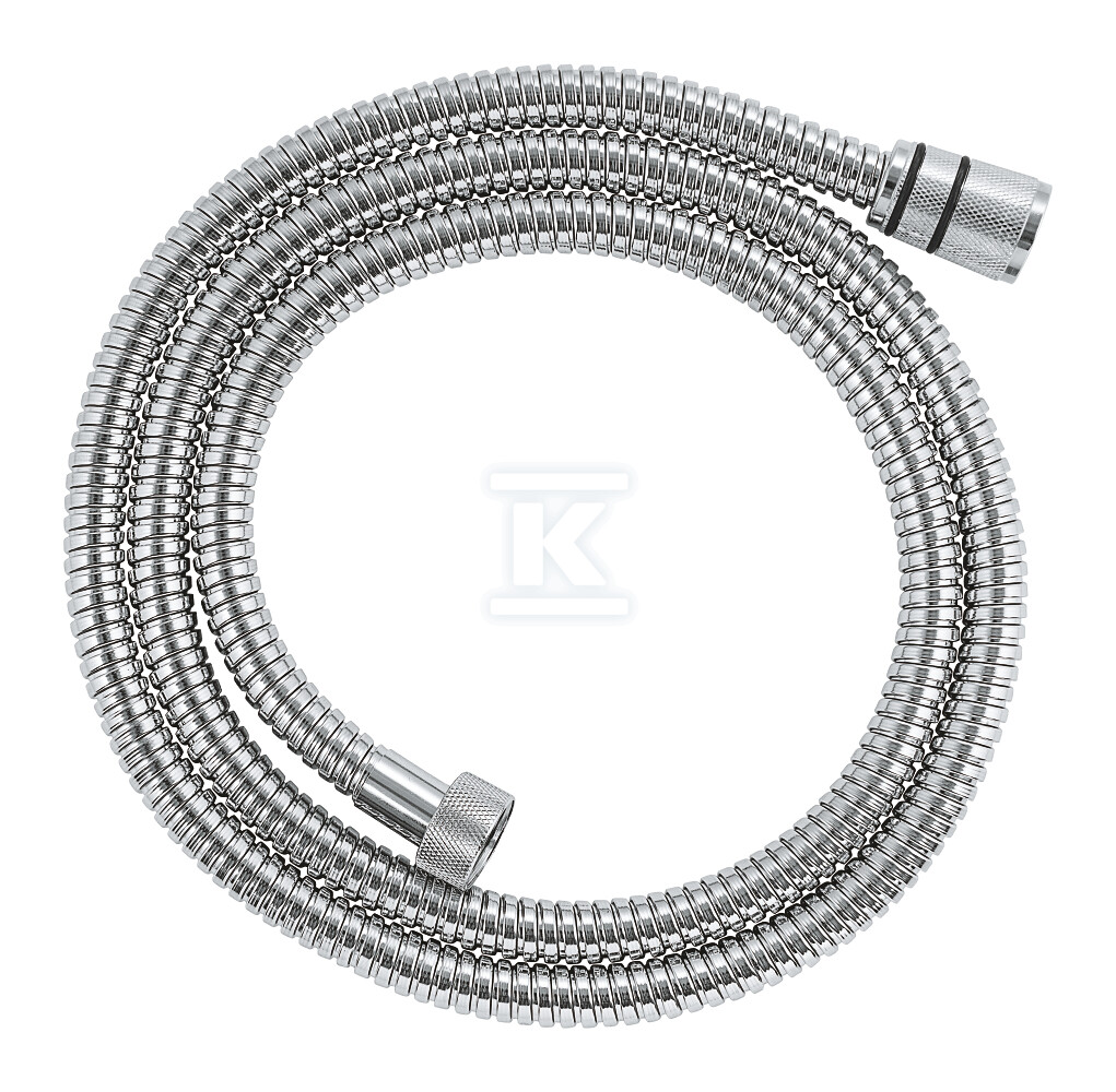 Rotaflex Metal Long-Life Metalowy wąż prysznicowy, 1500 mm, chrom, zabezpieczony przed skręcaniem 28417001 - obrazek 1