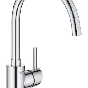 Bateria zlewozmywakowa Concetto jednouchwytowa, chrom, kąt obrotu wylewki 0° / 150°, osobne kanały wodne, głowica Ceramiczna 35 mm 32661003 Bateria zlewozmywakowa Concetto jednouchwytowa, chrom, kąt obrotu wylewki 0° / 150°, osobne kanały wodne, głowica Ceramiczna 35 mm 32661003