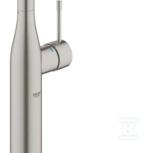 Bateria umywalkowa Grohe Essence jednouchwytowa, rozmiar XL, stal nierdzewna, ogranicznik przepływu 5,7 l/min., głowica Ceramiczna 28 mm, bez zestawu odpływowego 32901DC1 Bateria umywalkowa Grohe Essence jednouchwytowa, rozmiar XL, stal nierdzewna, ogranicznik przepływu 5,7 l/min., głowica Ceramiczna 28 mm, bez zestawu odpływowego 32901DC1
