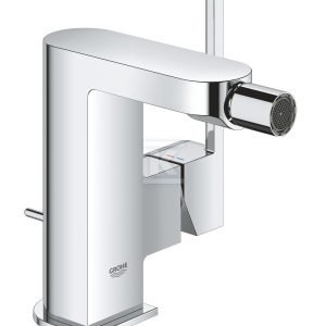 Bateria bidetowa Grohe Plus jednouchwytowa 1/2″, chrom, głowica ceramiczna 28 mm, peraltor na przegubie, zestaw odpływowy z drążkiem 33241003 Bateria bidetowa Grohe Plus jednouchwytowa 1/2″, chrom, głowica ceramiczna 28 mm, peraltor na przegubie, zestaw odpływowy z drążkiem 33241003