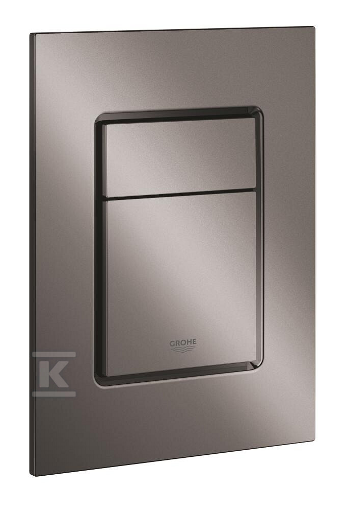 Przycisk spłukujący Skate Cosmopolitan S, hard graphite, do małych kominków rewizyjnych 37535A00 - obrazek 1