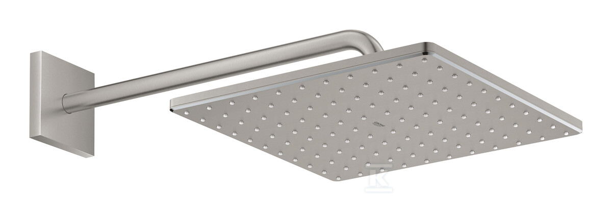 Deszczownica Rainshower Mono 310 Cube z ramieniem 422 mm, 1 strumień, stal nierdzewna, ogranicznik przepływu 9,5 l/min 26564DC0 - obrazek 1