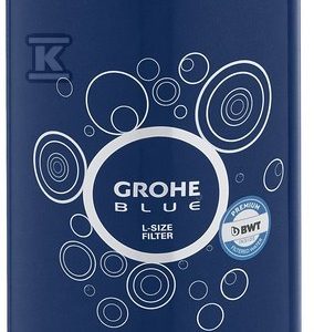 Filtr Grohe Blue w rozmiarze L, filtracja 5-fazowa, 2500 l 40412001 Filtr Grohe Blue w rozmiarze L, filtracja 5-fazowa, 2500 l 40412001