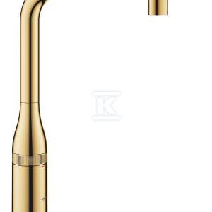 Bateria zlewozmywakowa Essence SmartControl z Funkcją SmartControl, cool sunrise, osobne kanały wodne, kąt obrotu wylewki 140°, wyciągana wylewka, pierścień na korpusie do regulacji temperatury i ciśnienia 31615GL0 Bateria zlewozmywakowa Essence SmartControl z Funkcją SmartControl, cool sunrise, osobne kanały wodne, kąt obrotu wylewki 140°, wyciągana wylewka, pierścień na korpusie do regulacji temperatury i ciśnienia 31615GL0