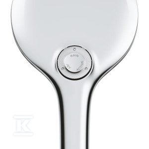 Rainshower SmartActive 130 Prysznic ręczny 3 strumienie, chrom, ogranicznik przepływu 9,5 l/min., DreamSpray idealny strumień wody, silikonowe dysze SpeedClean, przycisk SmartTip do zmiany strumieni 26574000 Rainshower SmartActive 130 Prysznic ręczny 3 strumienie, chrom, ogranicznik przepływu 9,5 l/min., DreamSpray idealny strumień wody, silikonowe dysze SpeedClean, przycisk SmartTip do zmiany strumieni 26574000