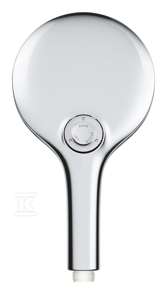 Rainshower SmartActive 130 Prysznic ręczny 3 strumienie, chrom, ogranicznik przepływu 9,5 l/min., DreamSpray idealny strumień wody, silikonowe dysze SpeedClean, przycisk SmartTip do zmiany strumieni 26574000 - obrazek 1
