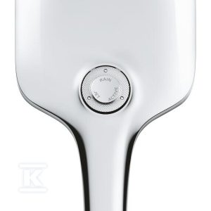 Słuchawka prysznicowa Rainshower SmartActive 130 Cube 3 strumienie, chrom 26582000 Słuchawka prysznicowa Rainshower SmartActive 130 Cube 3 strumienie, chrom 26582000
