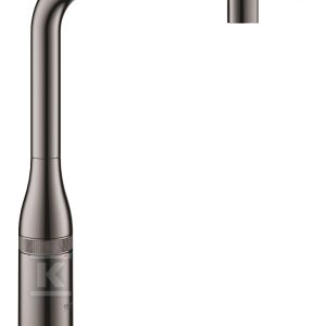 Bateria zlewozmywakowa Essence SmartControl z Funkcją SmartControl, hard graphite, osobne kanały wodne, kąt obrotu wylewki 140°, wyciągana wylewka, pierścień na korpusie do regulacji temperatury i ciśnienia 31615A00 Bateria zlewozmywakowa Essence SmartControl z Funkcją SmartControl, hard graphite, osobne kanały wodne, kąt obrotu wylewki 140°, wyciągana wylewka, pierścień na korpusie do regulacji temperatury i ciśnienia 31615A00