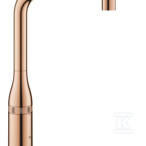 Bateria zlewozmywakowa Essence SmartControl z Funkcją SmartControl, warm sunset, osobne kanały wodne, kąt obrotu wylewki 140°, wyciągana wylewka, pierścień na korpusie do regulacji temperatury i ciśnienia 31615DA0 Bateria zlewozmywakowa Essence SmartControl z Funkcją SmartControl, warm sunset, osobne kanały wodne, kąt obrotu wylewki 140°, wyciągana wylewka, pierścień na korpusie do regulacji temperatury i ciśnienia 31615DA0