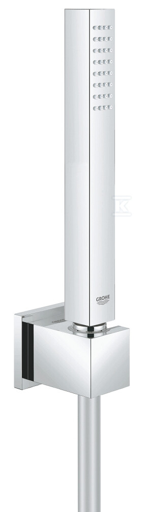 Zestaw prysznicowy Euphoria Cube Stick, 1 strumieniowy ogranicznik przepływu 9,5 l/min., wąż 1250 mm, z uchwytem punktowym chrom 27703000 - obrazek 1