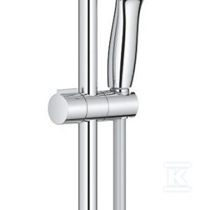 Zestaw prysznicowy z drążkiem Tempesta 110 w zestawie: słuchawka 2 strumieniowa, drążek prysznicowy 600 mm, wąż prysznicowy 1750 mm, półka EasyReach, ogranicznik przepływu 8,5 l/min chrom 26638003 Zestaw prysznicowy z drążkiem Tempesta 110 w zestawie: słuchawka 2 strumieniowa, drążek prysznicowy 600 mm, wąż prysznicowy 1750 mm, półka EasyReach, ogranicznik przepływu 8,5 l/min chrom 26638003