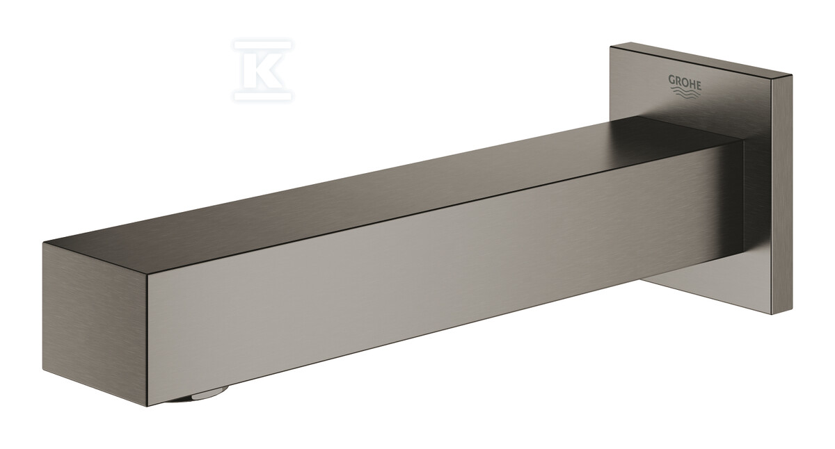 Wylewka wannowa EuroCube, brushed hard graphite, 170 mm 13303AL0 - obrazek 1