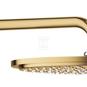 Deszczownica Rainshower Cosmopolitan 310 z ramieniem 380 mm, 1 strumień, cool sunrise, ogranicznik przepływu 9,5 l/min., metalowa 26066GL0 Deszczownica Rainshower Cosmopolitan 310 z ramieniem 380 mm, 1 strumień, cool sunrise, ogranicznik przepływu 9,5 l/min., metalowa 26066GL0