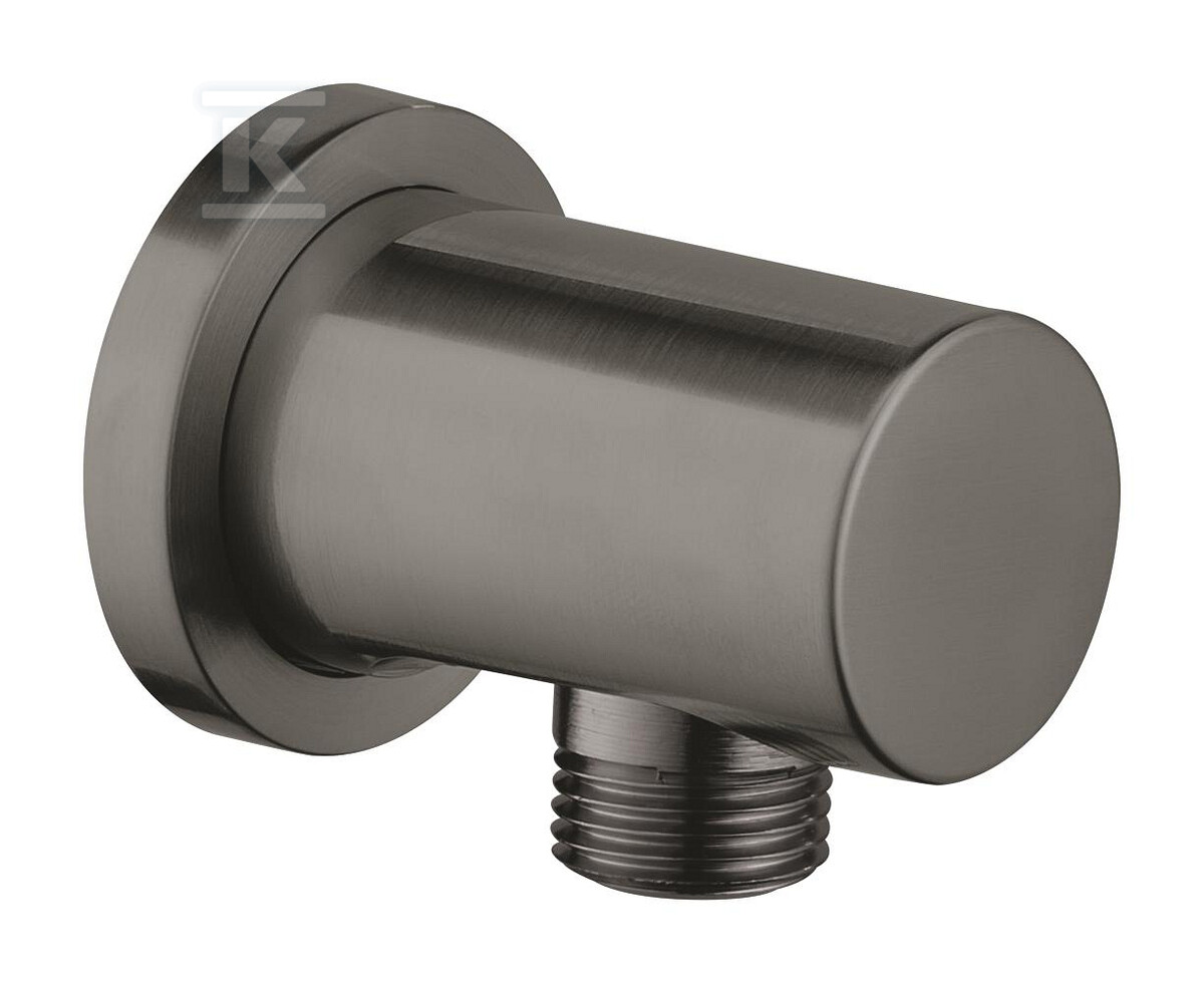 Kolanko przyłączeniowe Grohe Rainshower ścienne, brushed hard graphite 27057AL0 - obrazek 1