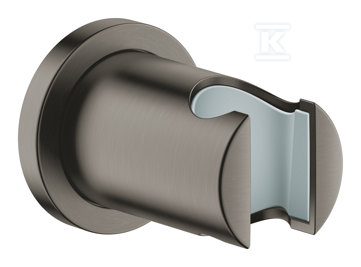 Uchwyt prysznicowy Rainshower ścienny, brushed hard graphite 27074AL0 - obrazek 1