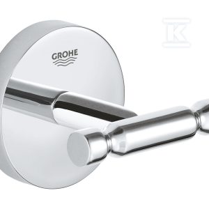 Haczyk BauCosmopolitan metalowy na płaszcz kąpielowy, trwała powłoka Long-Life, ukryte mocowanie 40461001 Haczyk BauCosmopolitan metalowy na płaszcz kąpielowy, trwała powłoka Long-Life, ukryte mocowanie 40461001