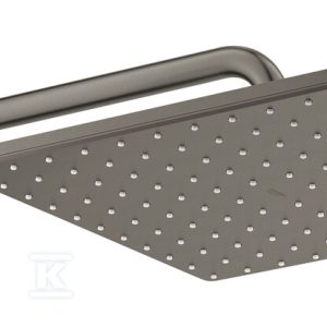 Deszczownica Rainshower Mono 310 Cube z ramieniem 422 mm, 1 strumień, brushed hard graphite, ogranicznik przepływu 9,5 l/min 26564AL0 Deszczownica Rainshower Mono 310 Cube z ramieniem 422 mm, 1 strumień, brushed hard graphite, ogranicznik przepływu 9,5 l/min 26564AL0