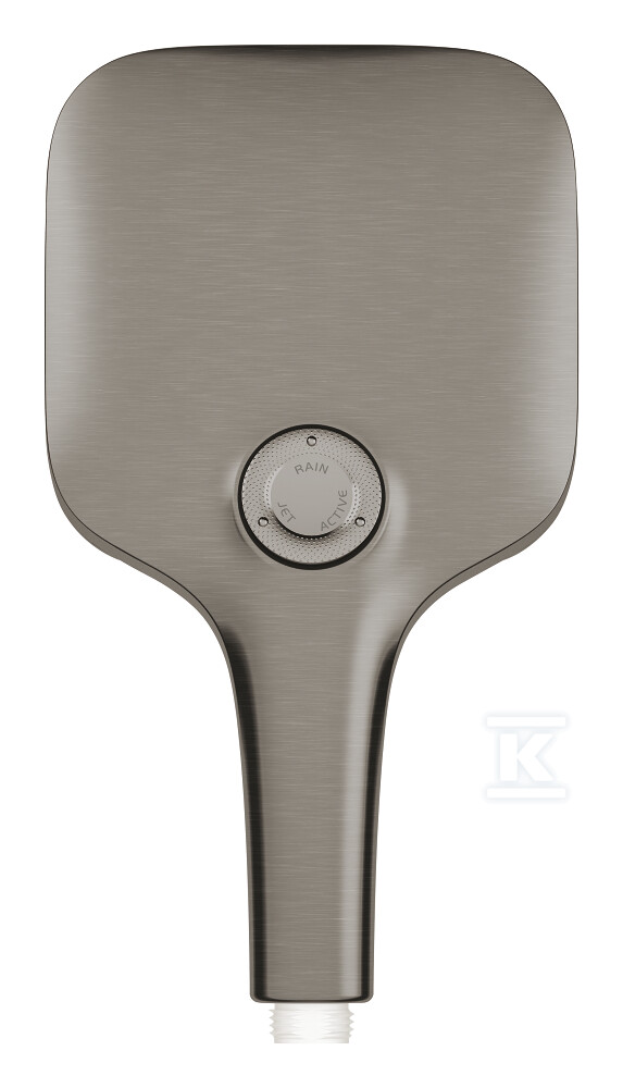 Słuchawka prysznicowa Rainshower SmartActive 130 Cube 3 strumienie, brushed hard graphite 26582AL0 - obrazek 1