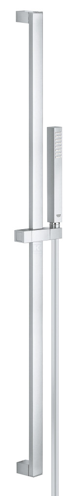 Zestaw prysznicowy z drążkiem Euphoria Cube Stick 900 mm, 1 strumień, wąż 1750 mm, chrom 27700000 - obrazek 1
