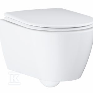 Miska wisząca WC Essence, biel alpejska, bez kołnierza, 470 mm 3957100H Miska wisząca WC Essence, biel alpejska, bez kołnierza, 470 mm 3957100H