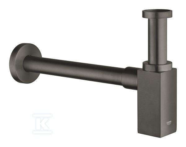 Syfon odpływowy do umywalki, brushed hard graphite 40564AL0