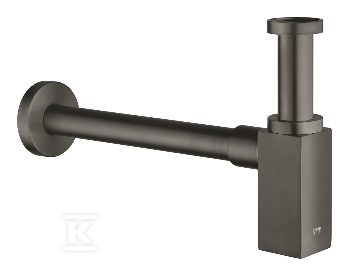Syfon odpływowy do umywalki, brushed hard graphite 40564AL0 - obrazek 1
