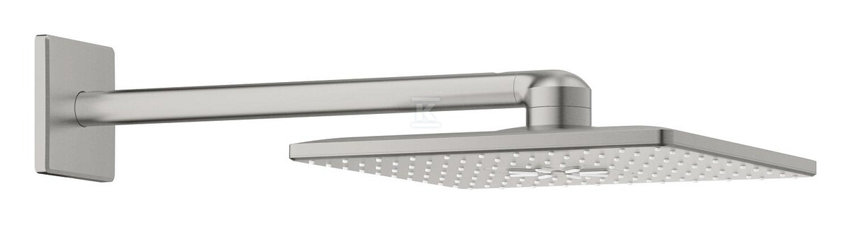 Deszczownica Rainshower SmartActive 310 Cube z ramieniem 430 mm, 2 strumienie, stal nierdzewna 26479DC0 - obrazek 1