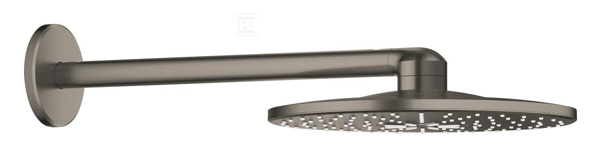 Deszczownica Rainshower SmartActive 310 z ramieniem 430 mm, 2 strumienie, brushed hard graphite 26475AL0 - obrazek 1