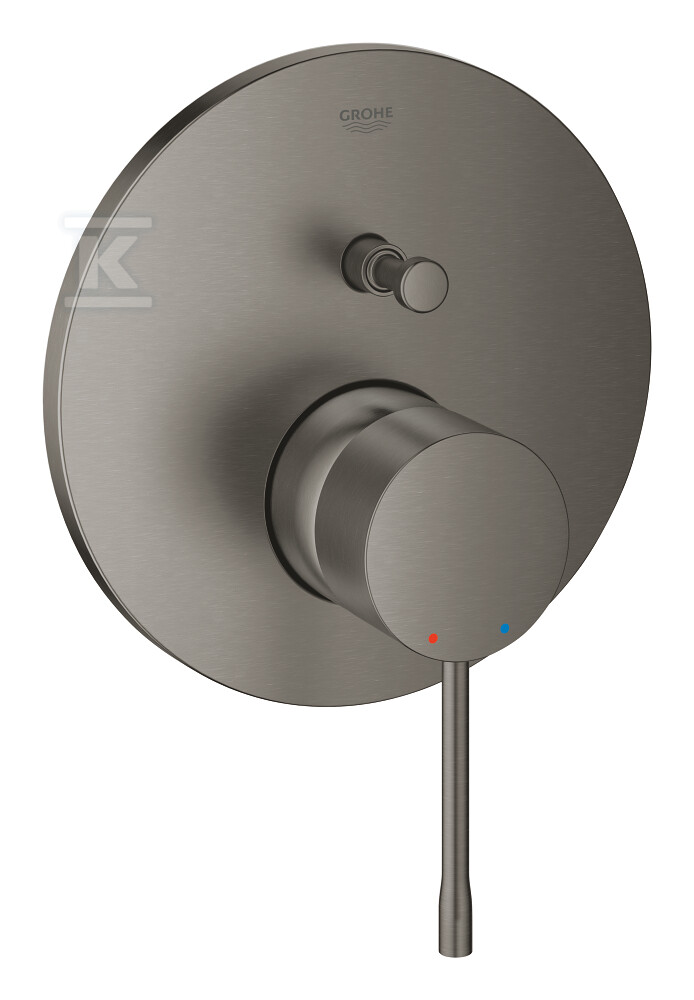 Essence Podtynkowa bateria do obsługi 2 wyjść wody, Brushed HardGraphite 24167AL1 - obrazek 1