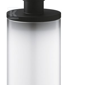 Selection – dozownik na mydło w płynie, pojemność 120 ml., czarny mat 41218KF0 Selection – dozownik na mydło w płynie, pojemność 120 ml., czarny mat 41218KF0