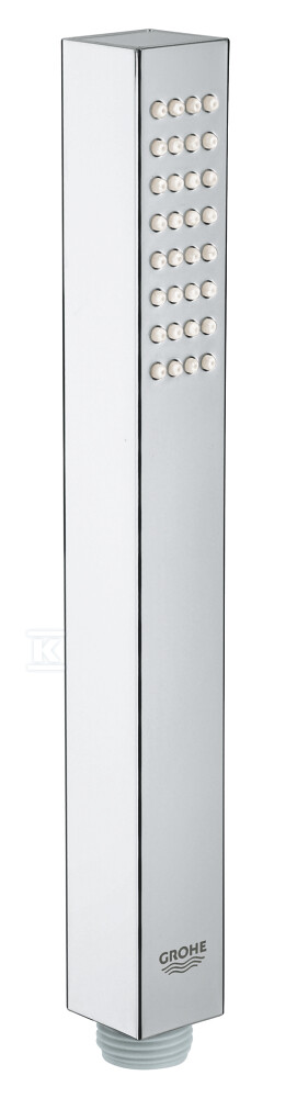 Słuchawka prysznicowa Euphoria Cube Stick 1 strumieniowy, ogranicznik przepływu 9,5 l/min chrom 27699000 - obrazek 1