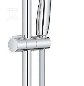 Zestaw prysznicowy z drążkiem Tempesta 110 2 strumienie, w zestawie: słuchawka prysznicowa, drążek prysznicowy 600 mm, wąż prysznicowy 1750 mm, maksymalne natężenie przepływu (przy 3 barach): 13,5 l/min chrom 27598003 Zestaw prysznicowy z drążkiem Tempesta 110 2 strumienie, w zestawie: słuchawka prysznicowa, drążek prysznicowy 600 mm, wąż prysznicowy 1750 mm, maksymalne natężenie przepływu (przy 3 barach): 13,5 l/min chrom 27598003