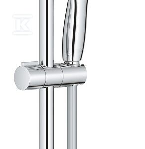 Zestaw prysznicowy z drążkiem Tempesta 110 w zestawie: słuchawka 3 strumieniowa drążek prysznicowy 600 mm, wąż prysznicowy 1750 mm, maksymalne natężenie przepływu (przy 3 barach): 13,5 l/min chrom 27794003 Zestaw prysznicowy z drążkiem Tempesta 110 w zestawie: słuchawka 3 strumieniowa drążek prysznicowy 600 mm, wąż prysznicowy 1750 mm, maksymalne natężenie przepływu (przy 3 barach): 13,5 l/min chrom 27794003