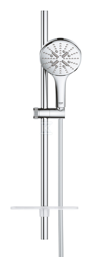 Zestaw prysznicowy Rainshower SmartActive 130 z drążkiem prysznicowym 600 mm, 3 strumienie, chrom 26575000 - obrazek 1