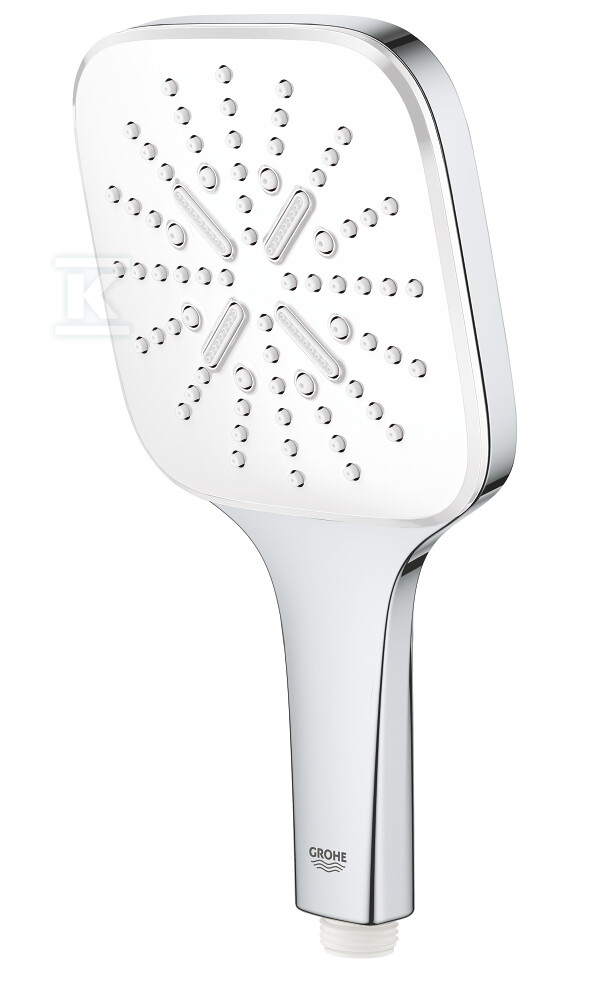 Słuchawka prysznicowa Rainshower SmartActive 130 Cube 3 strumienie, moon white 26582LS0 - obrazek 1