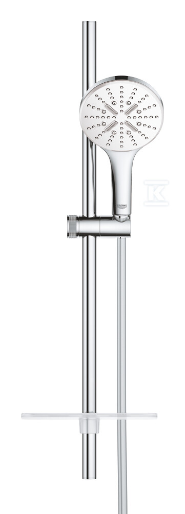 Zestaw Rainshower SmartActive 130 z drążkiem prysznicowym 600 mm, 3 strumienie, moon white 26577LS0 - obrazek 1
