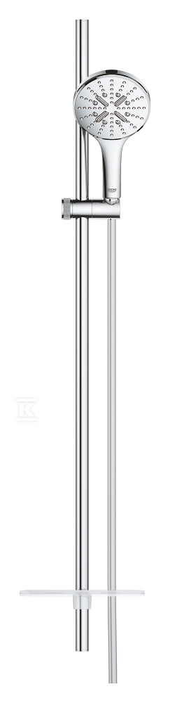 Zestaw prysznicowy Rainshower SmartActive 130 z drążkiem prysznicowym 900 mm, 3 strumienie, chrom 26578000 - obrazek 1