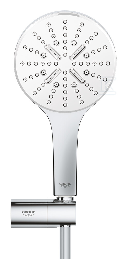Zestaw prysznicowy Rainshower SmartActive 130, 3 strumienie, moon white 26580LS0 - obrazek 1