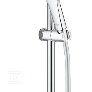 Zestaw Rainshower SmartActive 130 Cube z drążkiem prysznicowym 600 mm, 3 strumienie, moon white 26584LS0 Zestaw Rainshower SmartActive 130 Cube z drążkiem prysznicowym 600 mm, 3 strumienie, moon white 26584LS0