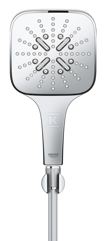 Zestaw prysznicowy Rainshower SmartActive 130 Cube, 3 strumienie, chrom 26589000 - obrazek 1