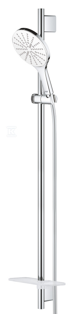 Zestaw Rainshower SmartActive 150 z drążkiem prysznicowym 900 mm, 3 strumienie, moon white 26594LS0 - obrazek 1