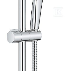 Zestaw prysznicowy z drążkiem Tempesta Cube 110 w zestawie: słuchawka 2 strumieniowa, drążek prysznicowy 600 mm, metalowy wąż prysznicowy 1750 mm, ogranicznik przepływu 8,5 l/min chrom 26904003 Zestaw prysznicowy z drążkiem Tempesta Cube 110 w zestawie: słuchawka 2 strumieniowa, drążek prysznicowy 600 mm, metalowy wąż prysznicowy 1750 mm, ogranicznik przepływu 8,5 l/min chrom 26904003
