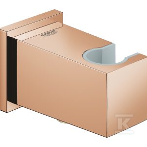 Kolanko ścienne Euphoria Cube, brushed warm sunset, trwała powłoka Long-Life 26370DA0