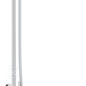 Zestaw prysznicowy Euphoria System 260 zestaw, ramię 450mm, deszczownica 3 strumieniowa, prysznic ręczny 3-strumieniowy, węże 1750mm i 800mm chrom 27421002