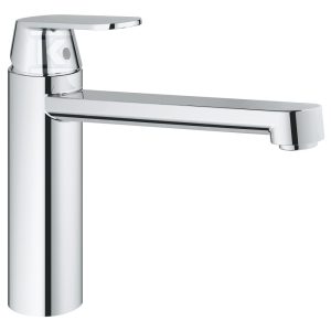 Bateria zlewozmywakowa Eurosmart Cosmopolitan jednouchwytowa DN 15, chrom, kąt obrotu wylewki 140°, głowica ceramiczna 35 mm 30193000 Bateria zlewozmywakowa Eurosmart Cosmopolitan jednouchwytowa DN 15, chrom, kąt obrotu wylewki 140°, głowica ceramiczna 35 mm 30193000